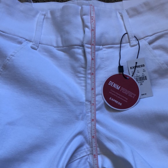 White Legging High Rise Denim Perfect Jeans - Picture 6 of 15